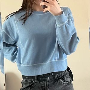 Sky blue sweater